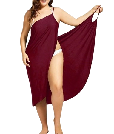 Towel Dress Solid Color - BathingBeauty