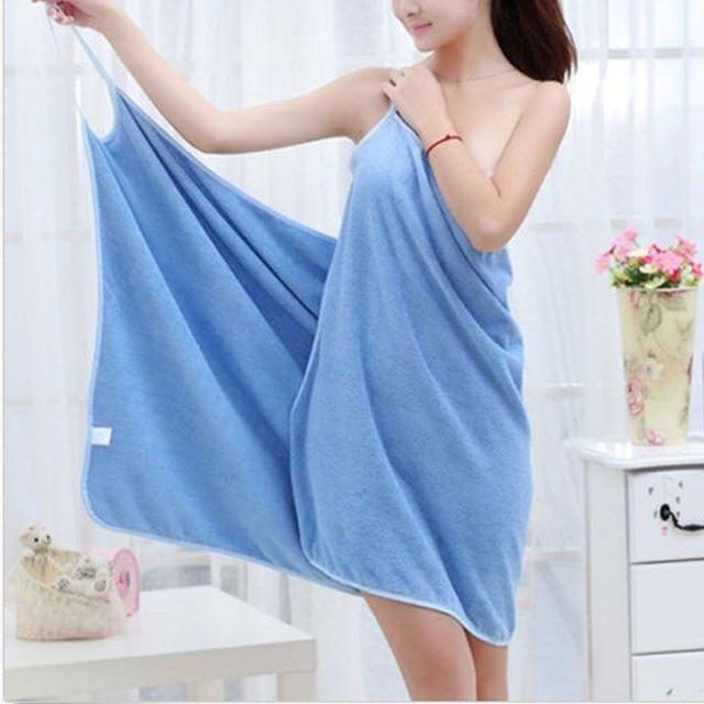 2 In 1 Wearable Towel Dress - BathingBeauty